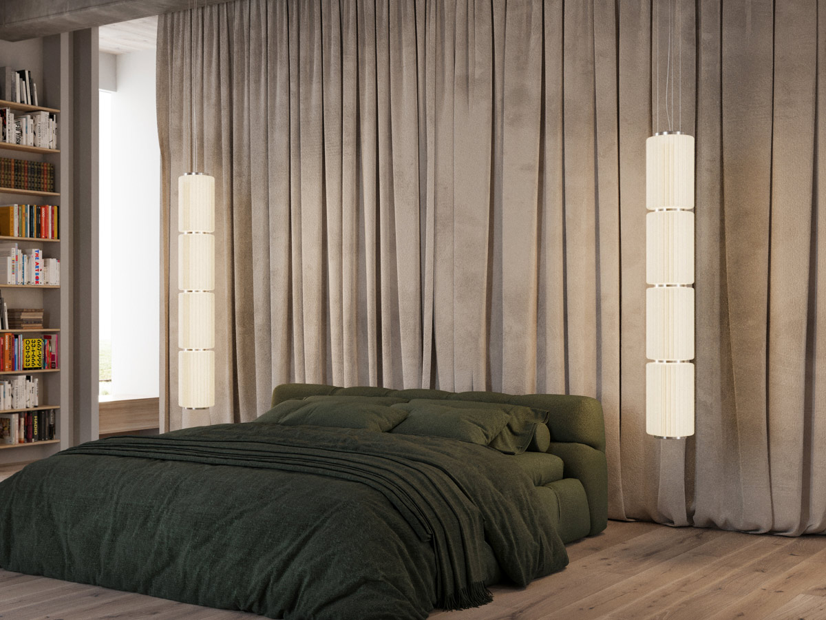 A-N-D Column 175 Vertical P 4 Suspension Lamp