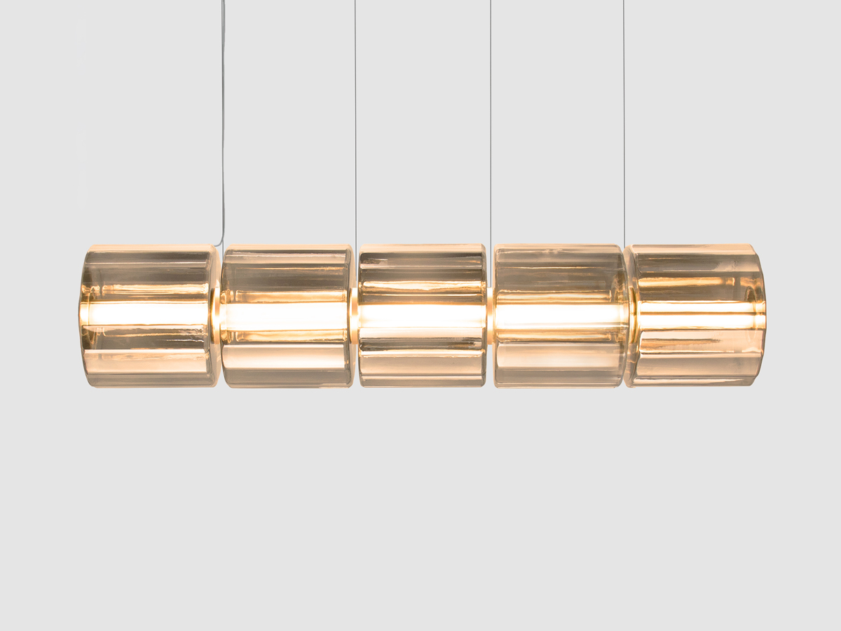 A-N-D Column 300 Horizontal Suspension Lamp P H 5