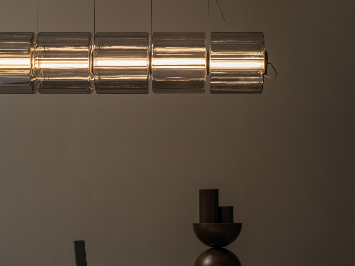 A-N-D Column 300 Horizontal Suspension Lamp P H 5