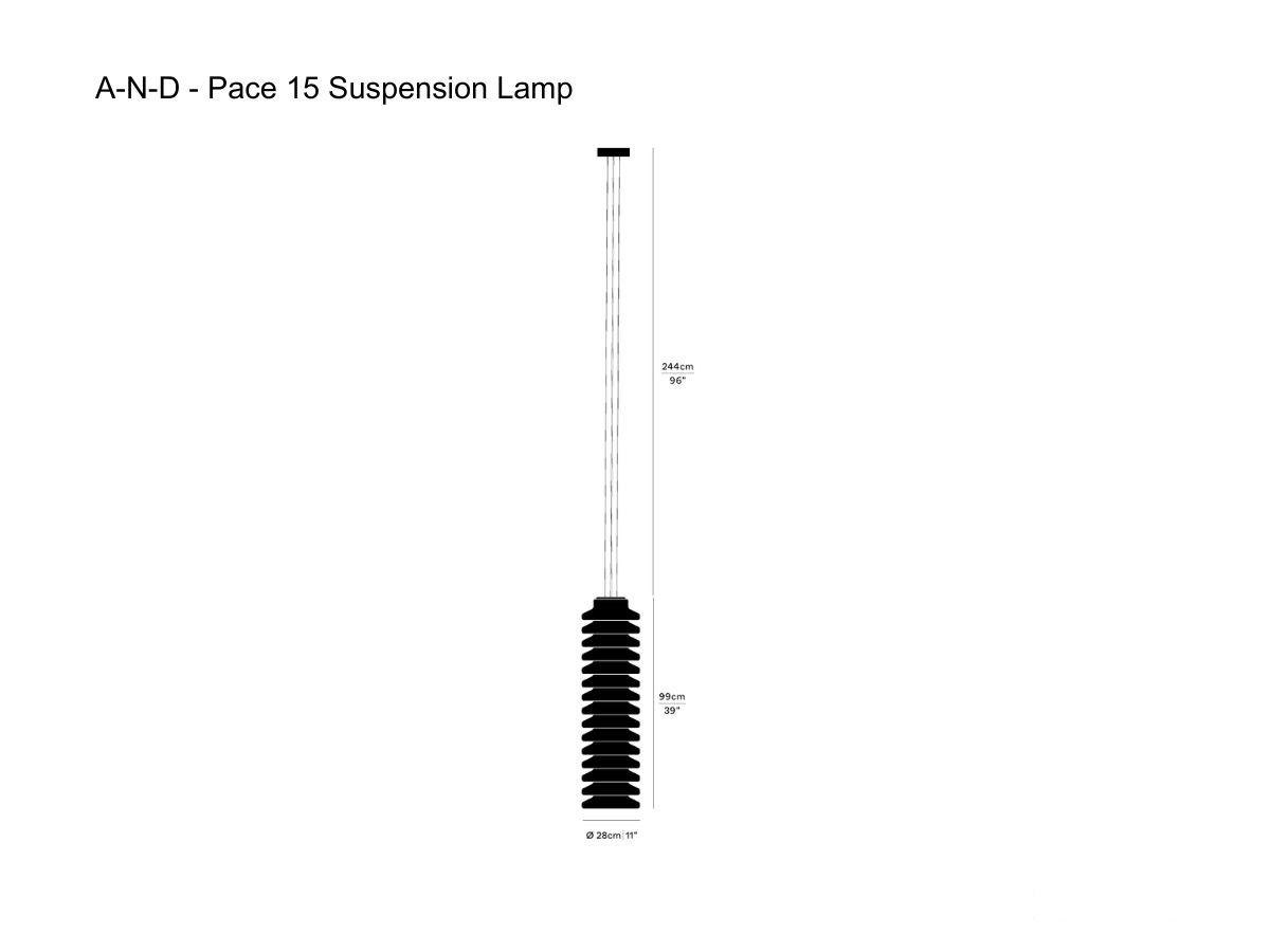 A-N-D Pace 15 Suspension Lamp