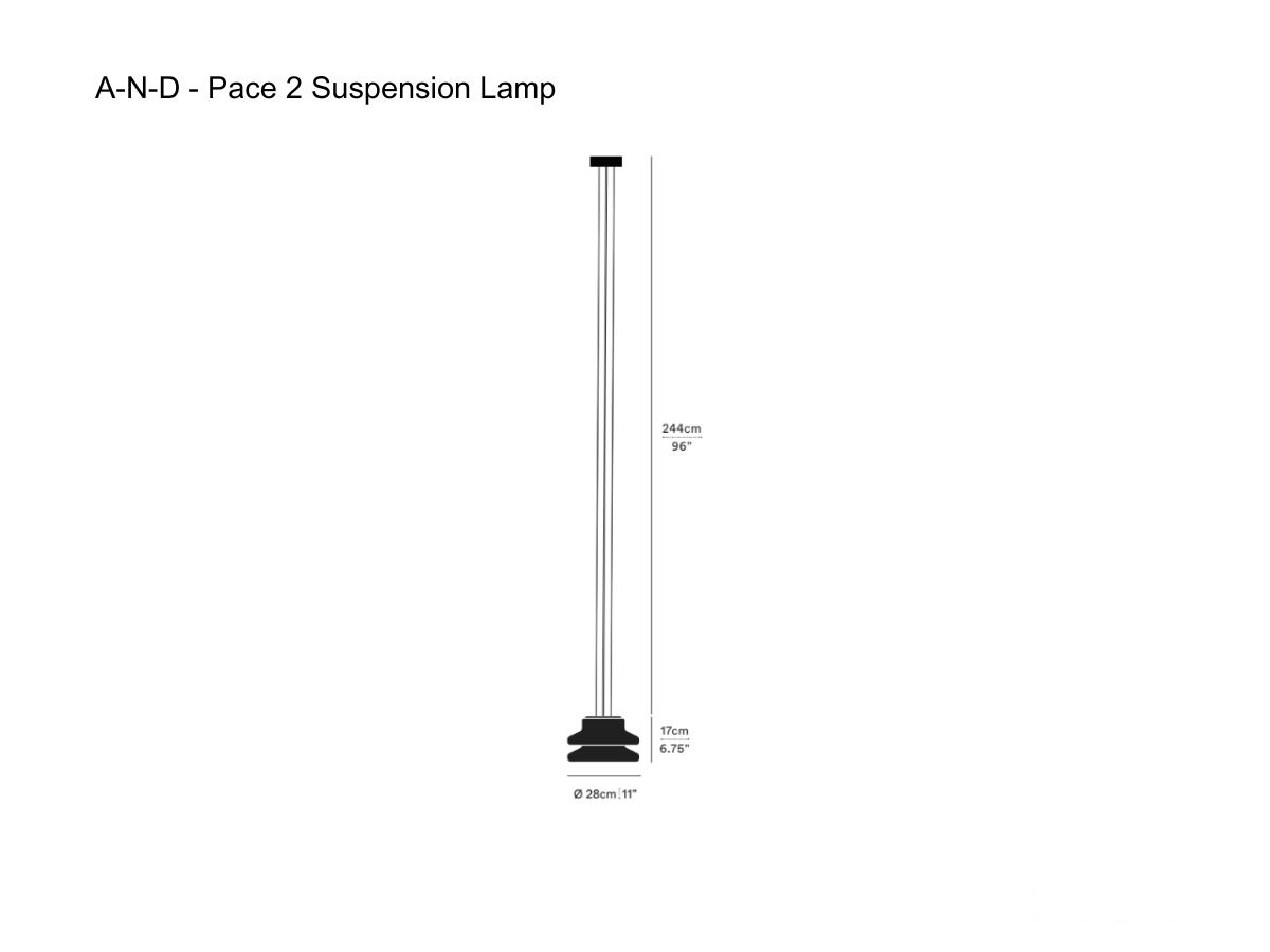 A-N-D Pace 2 Suspension Lamp