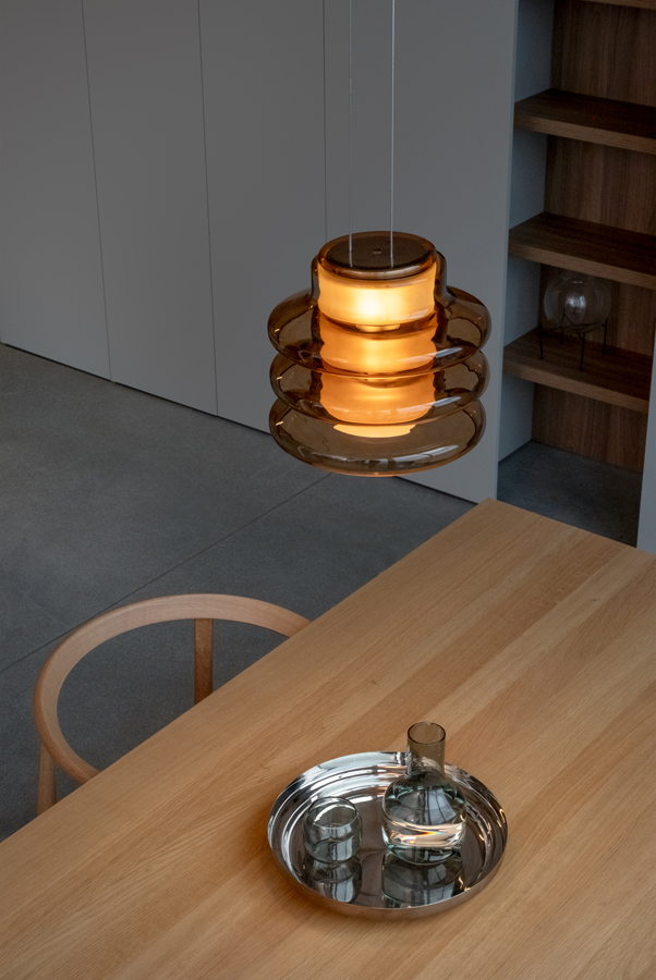 A-N-D Pace 28 P 3 Modules Suspension Lamp