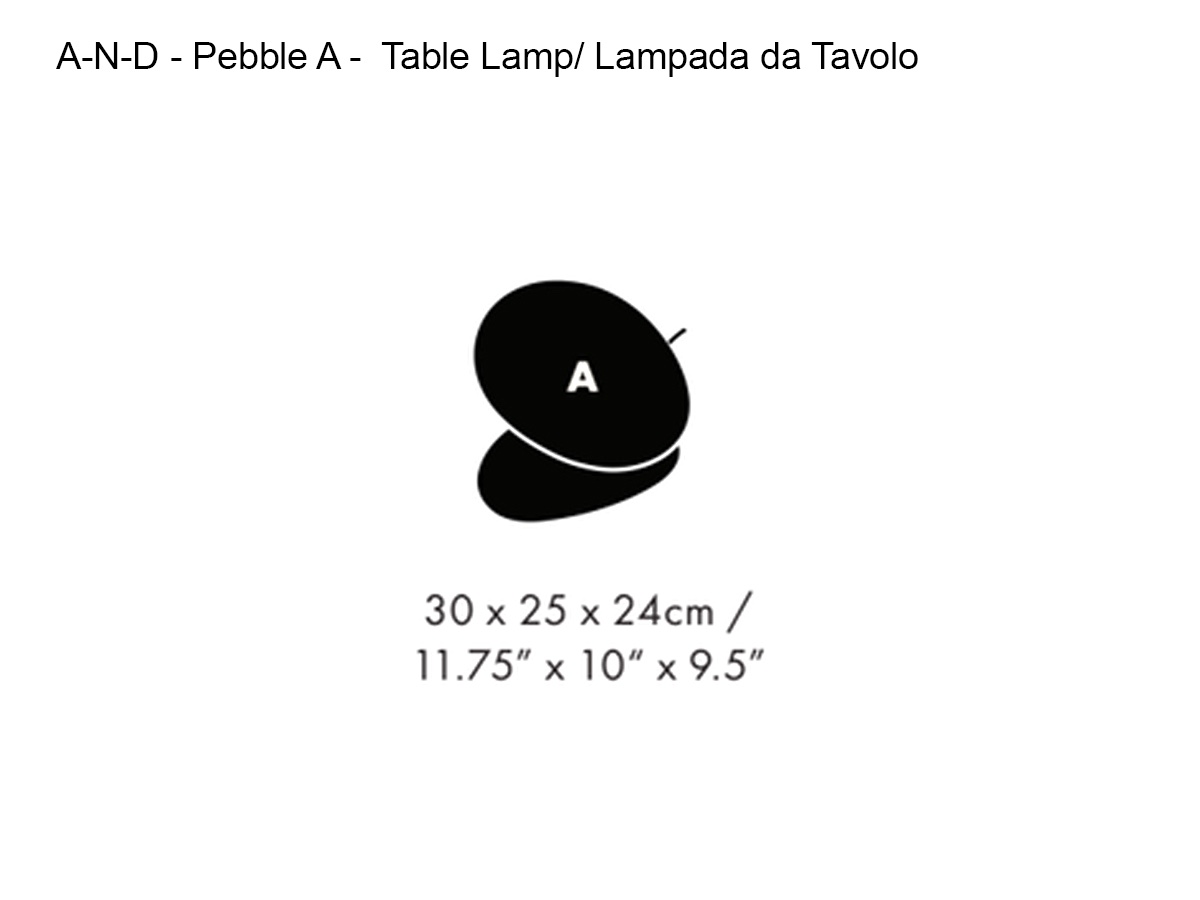 A-N-D Pebble A Table Lamp