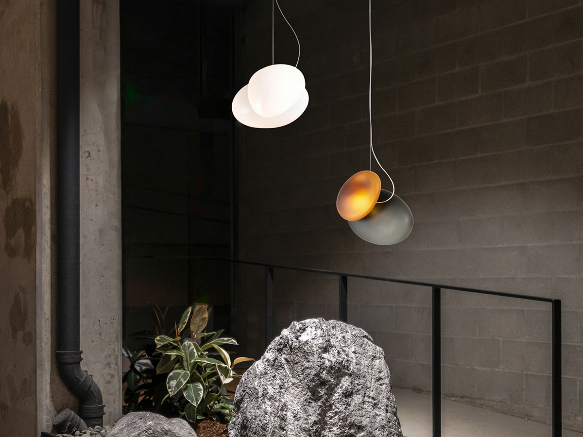 A-N-D Pebble P Pendant A C