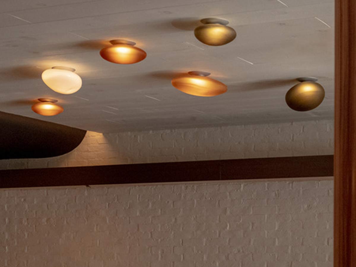 A-N-D Pebble Ceiling Wall Lamp