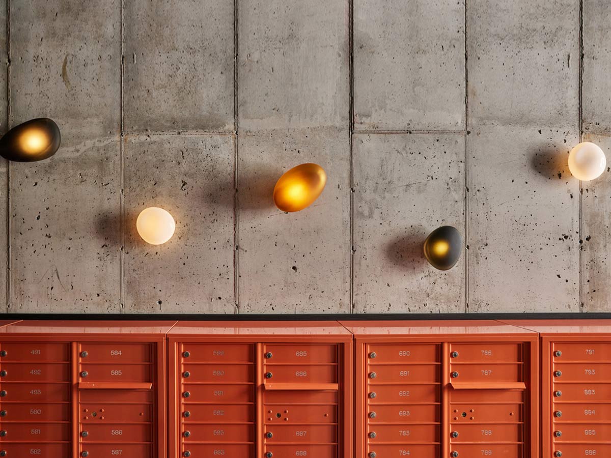 A-N-D Pebble Ceiling Wall Lamp
