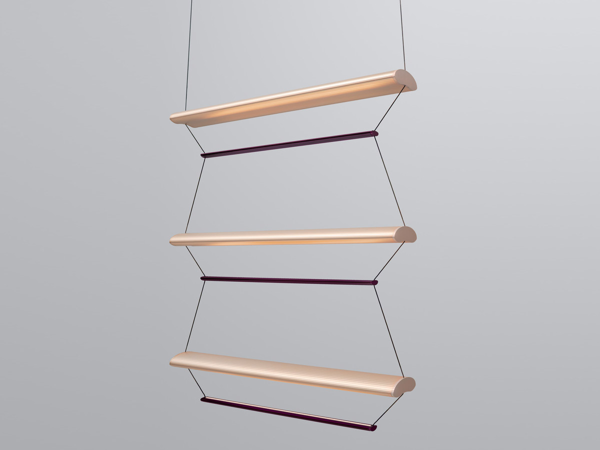 A-N-D Tier 100 Vertical P Suspension Lamp