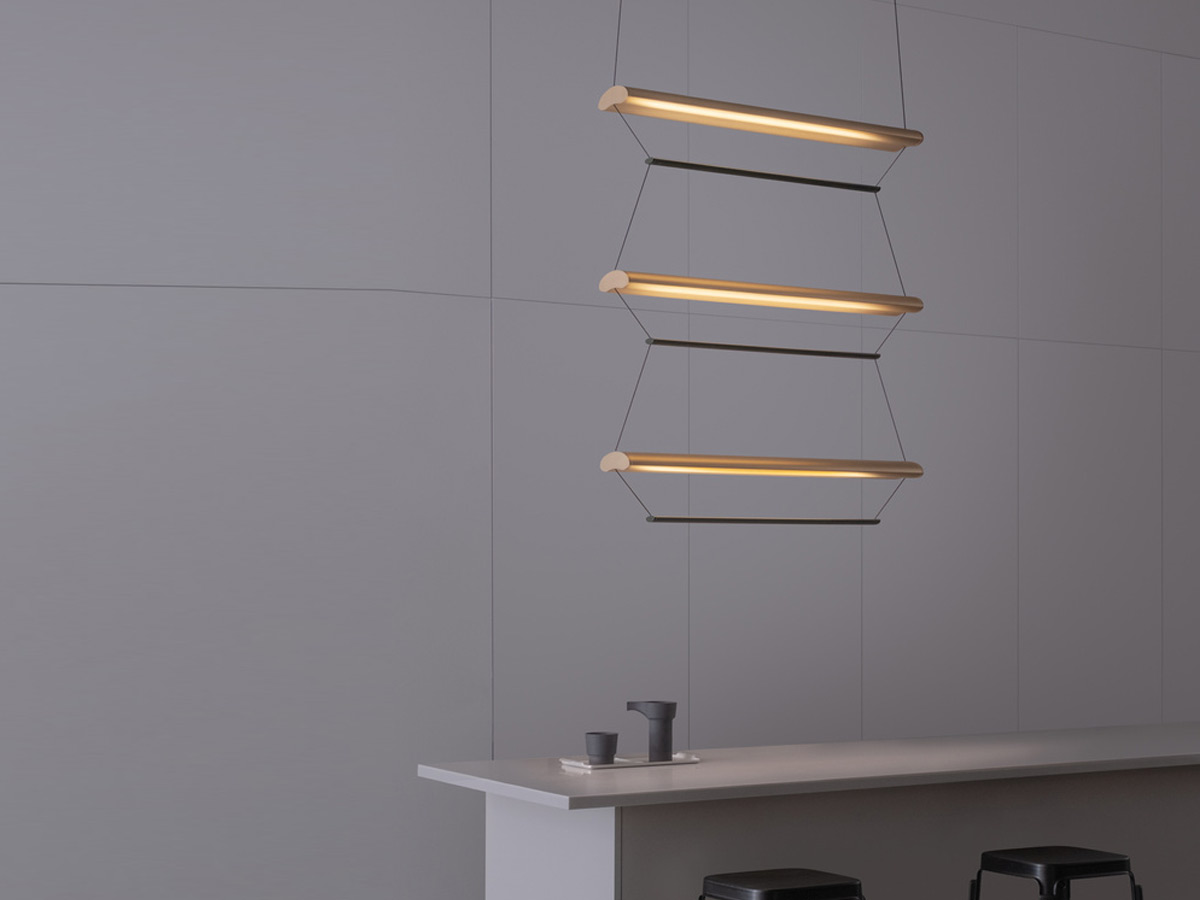 A-N-D Tier 100 Vertical P Suspension Lamp