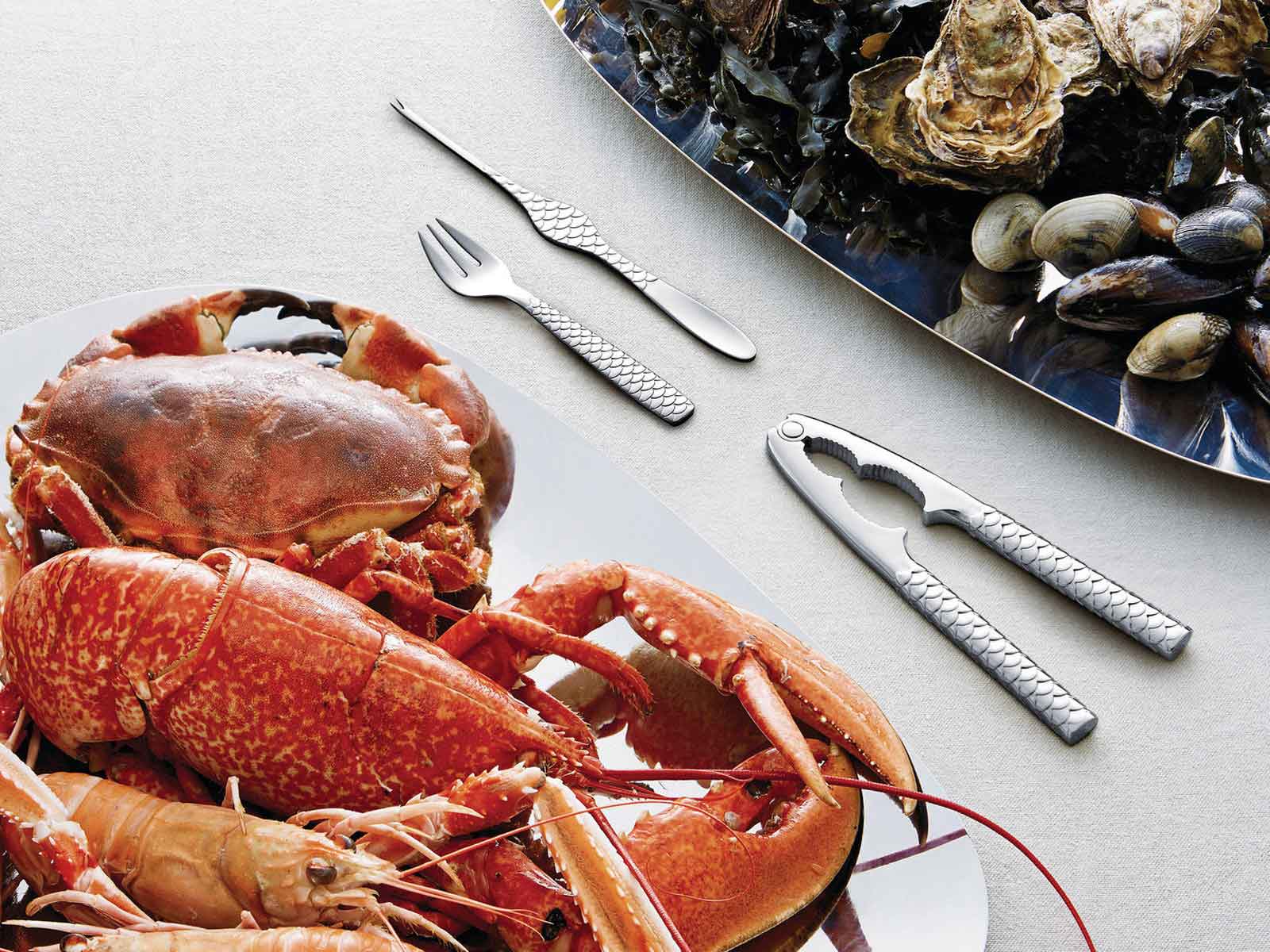 Столовые приборы Alessi Colombina Fish