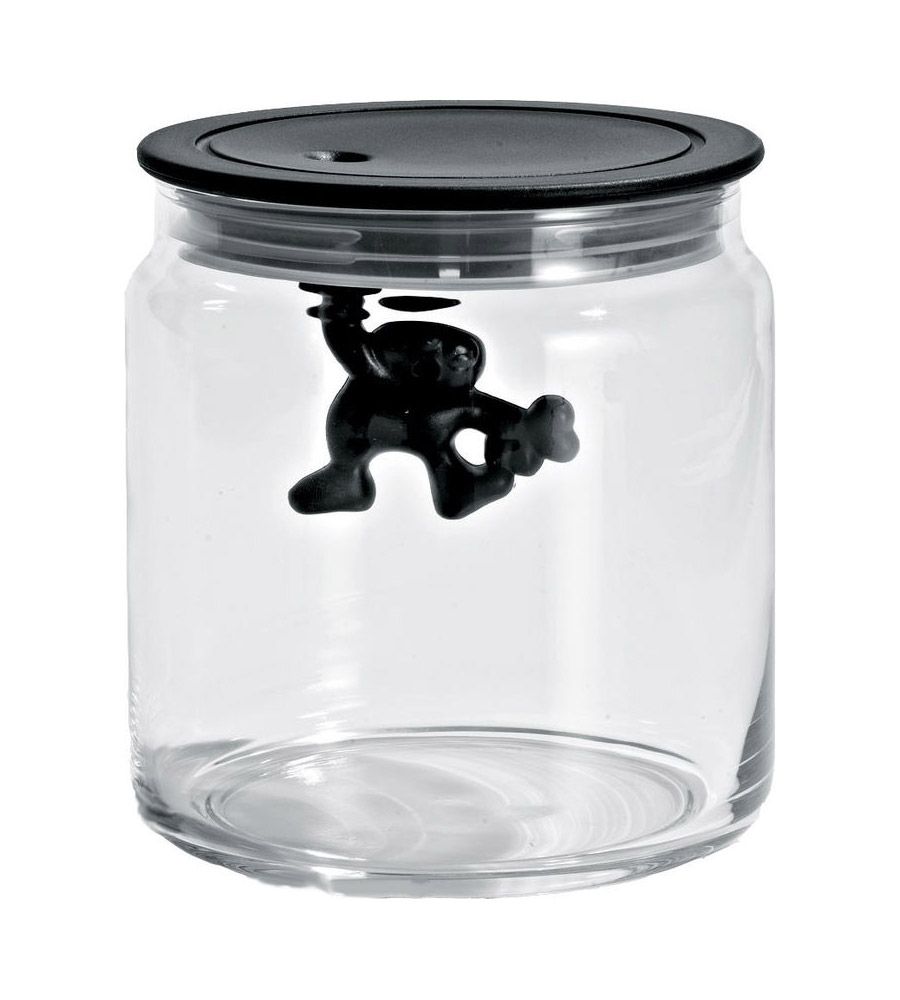 Банка Alessi Gianni a little man holding on tight