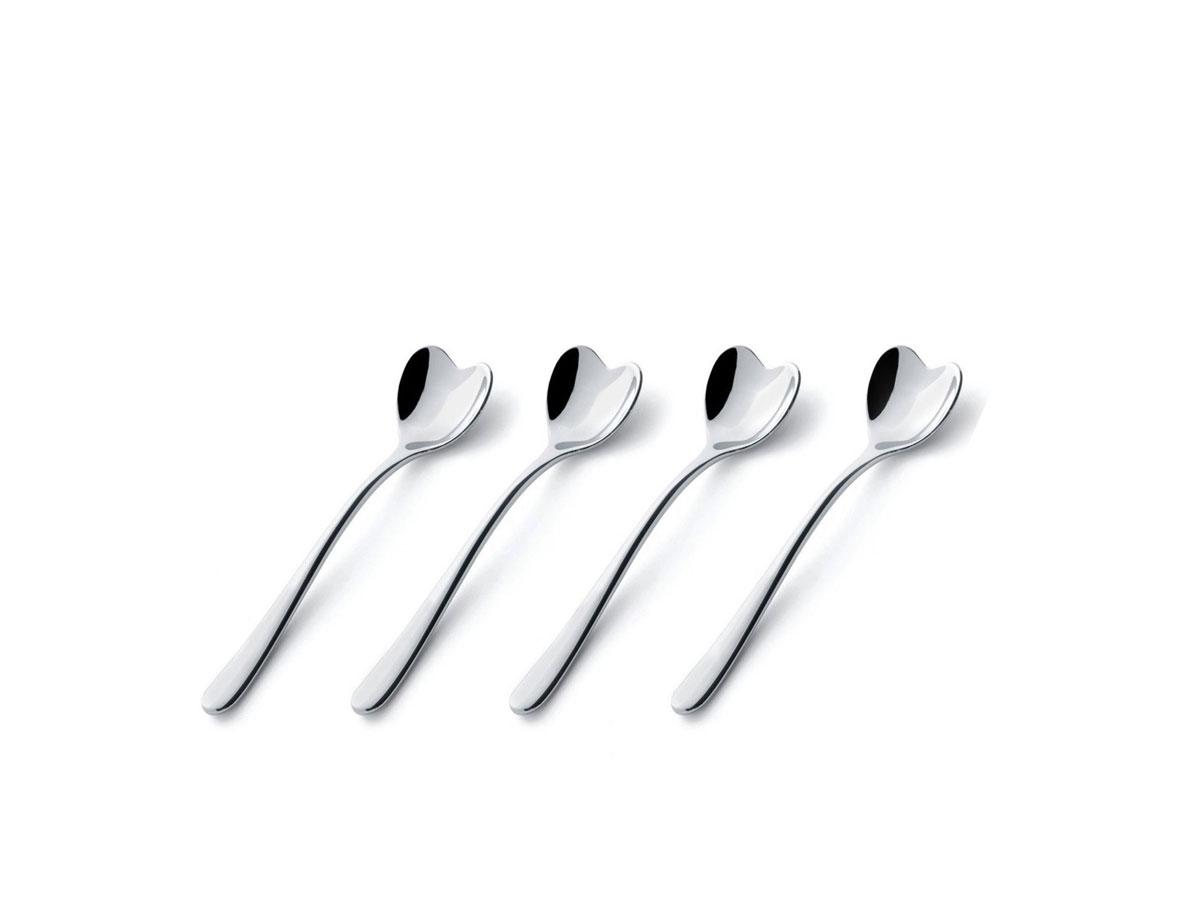 Чайная ложка Alessi MMI08 Big Love, кофе набор 4