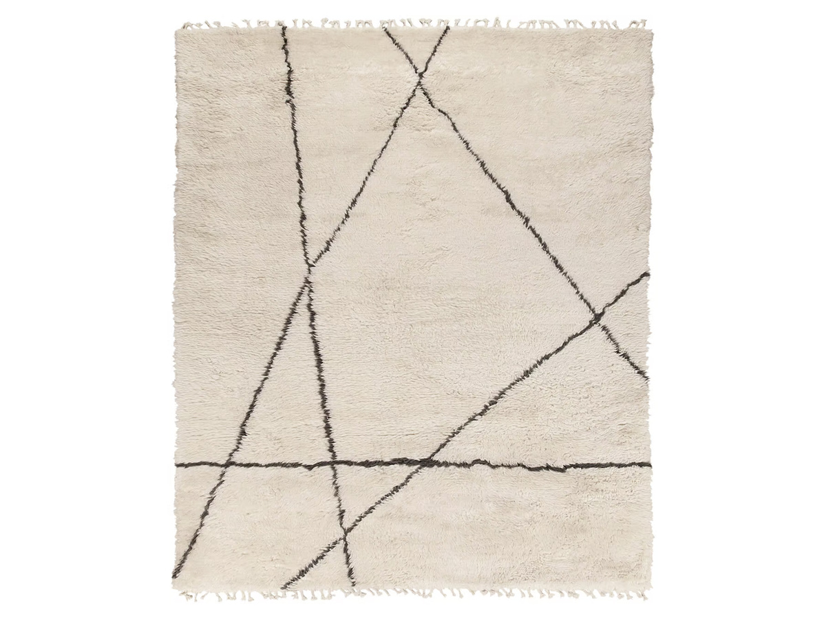 Amini Nomadic 250 X 300 Cm Ivory Dark Grey