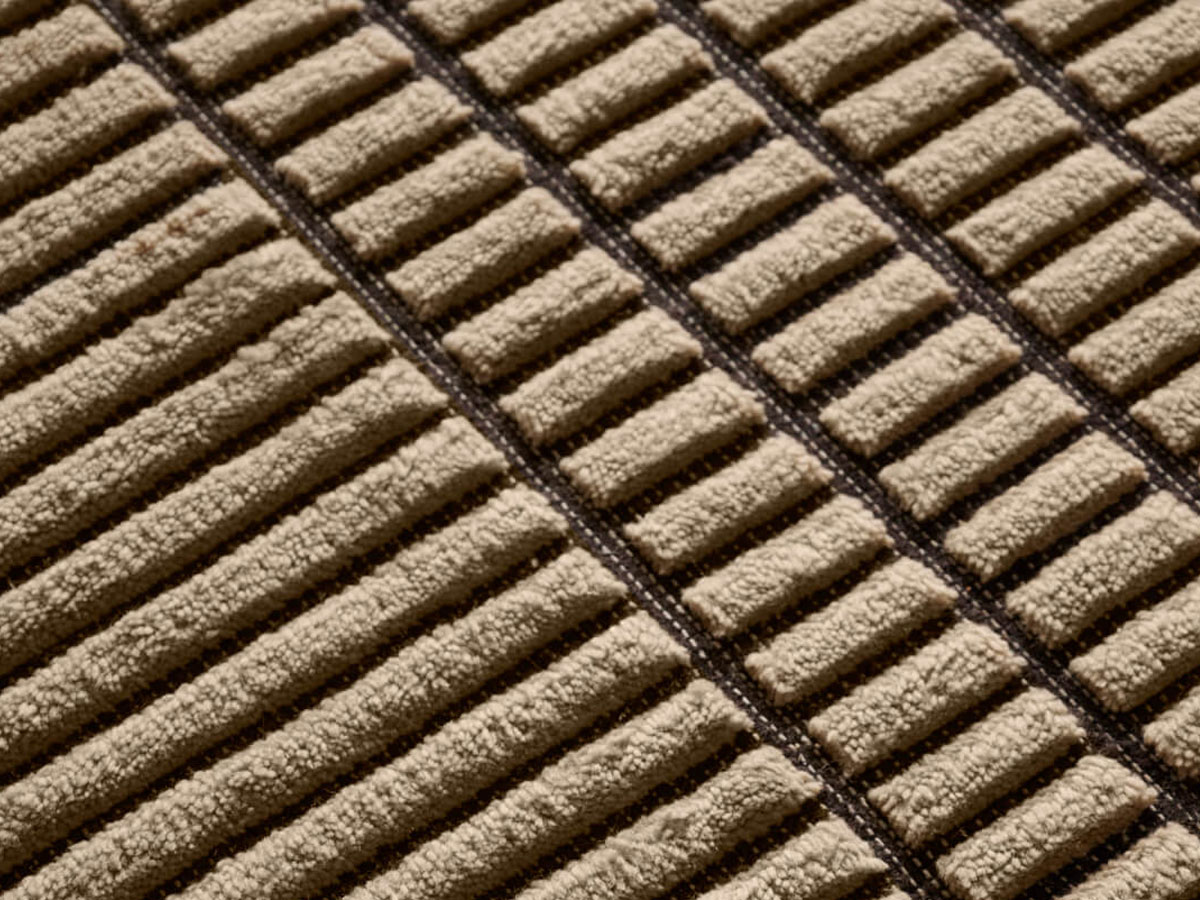 Amini Rd Grid Berber Rug