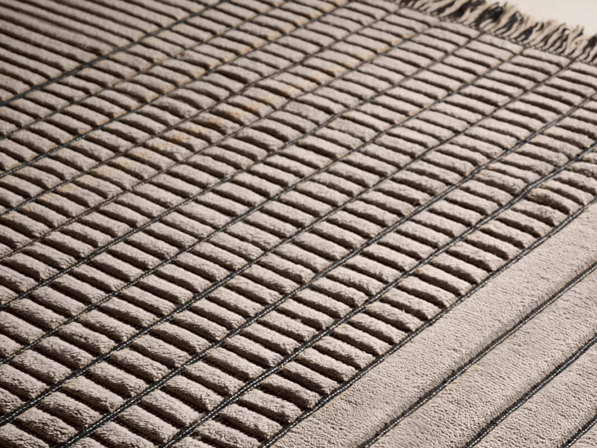 Amini Rd Grid Berber Rug