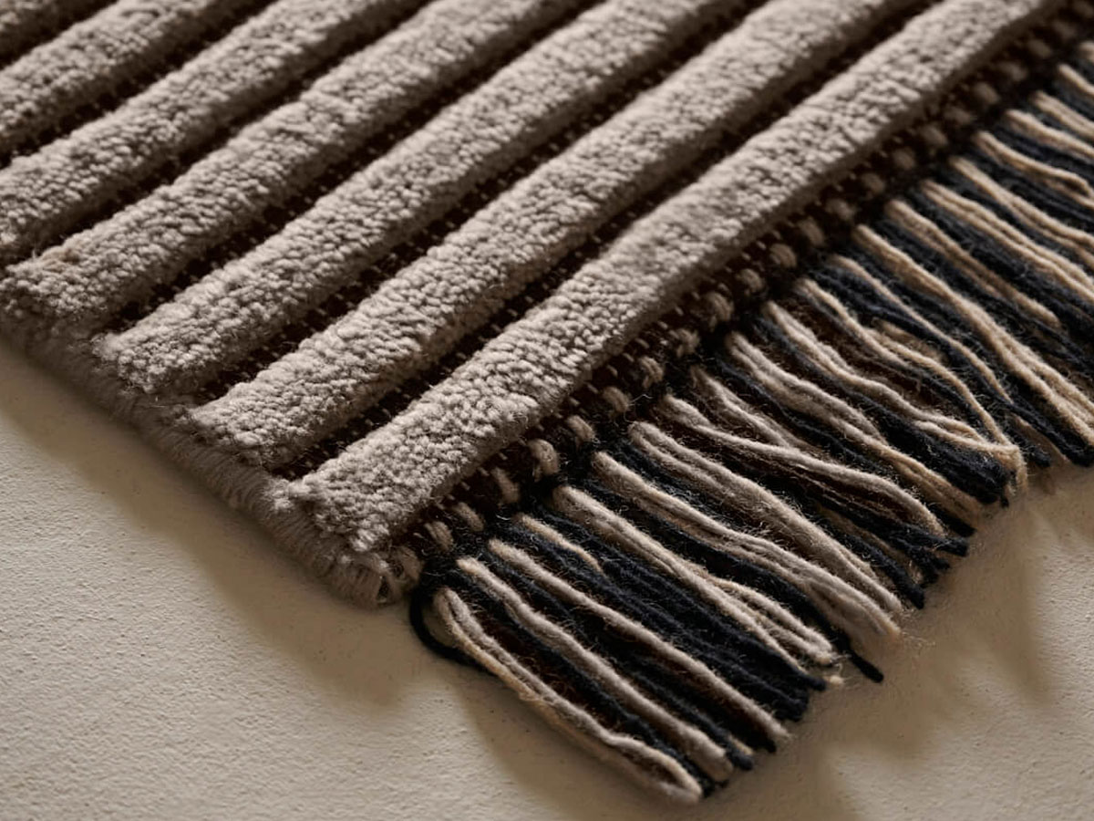 Amini Rd Grid Berber Rug