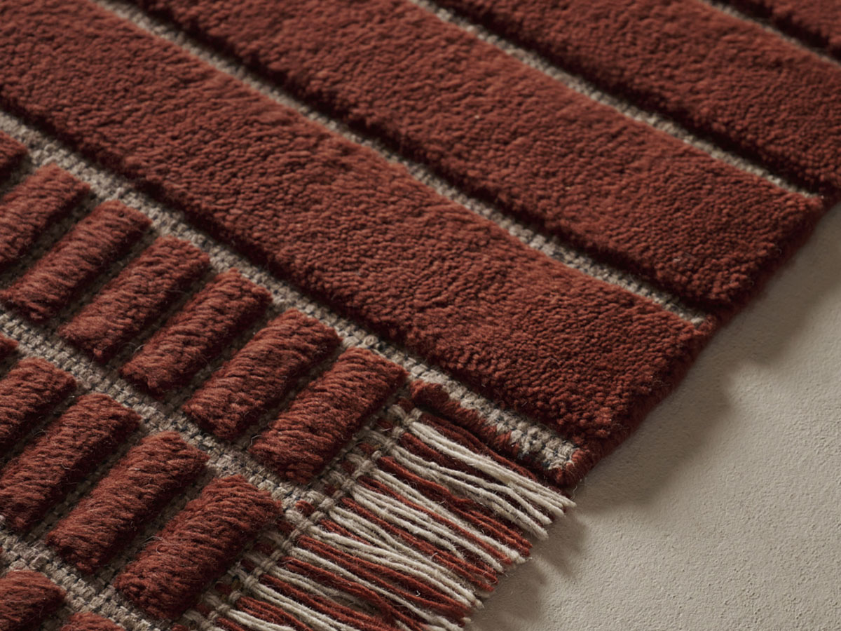 Amini Rd Grid Berber Rug