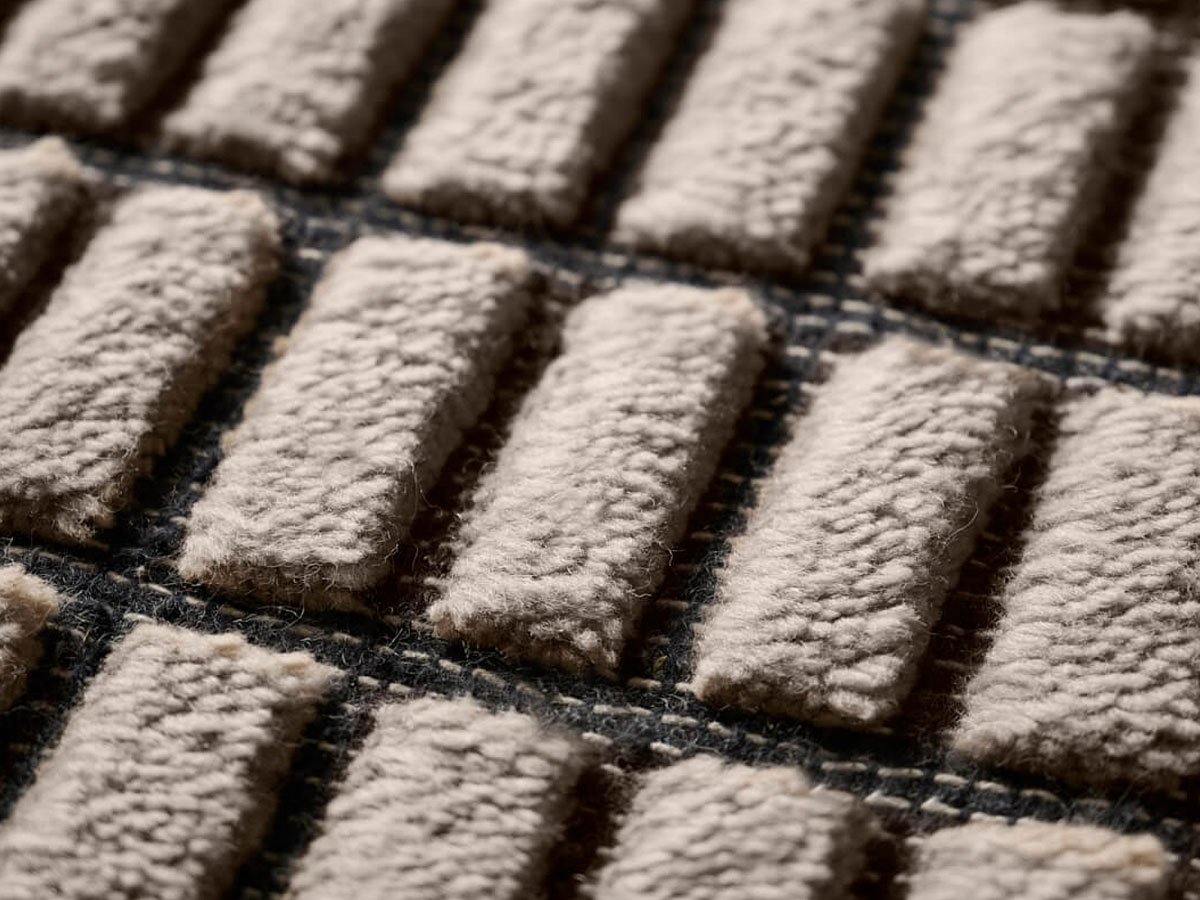 Amini Rd Grid Berber Rug
