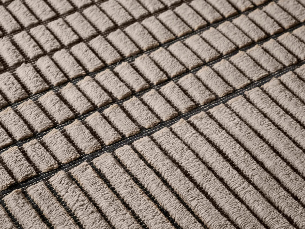Amini Rd Grid Berber Rug