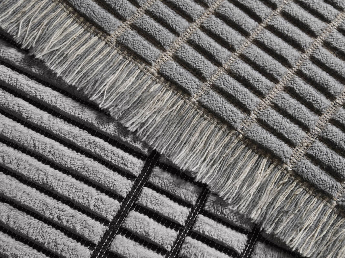 Amini Rd Grid Berber Rug
