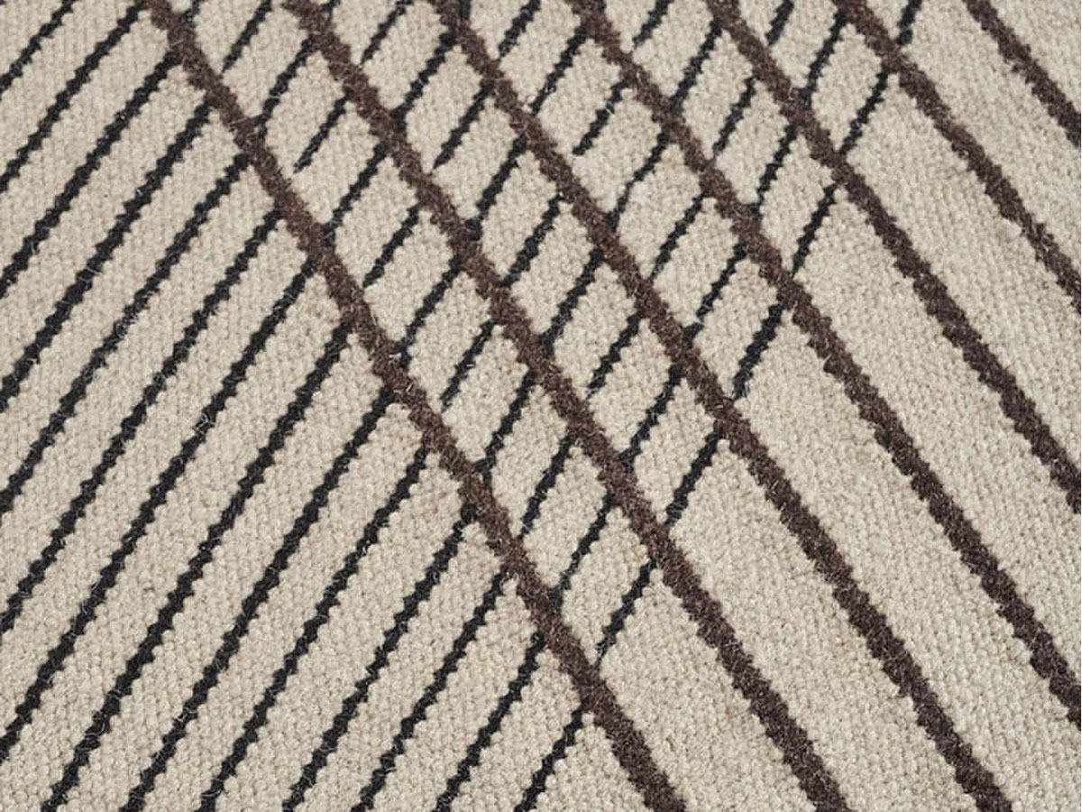 Amini Rd Grid Kilim Rug