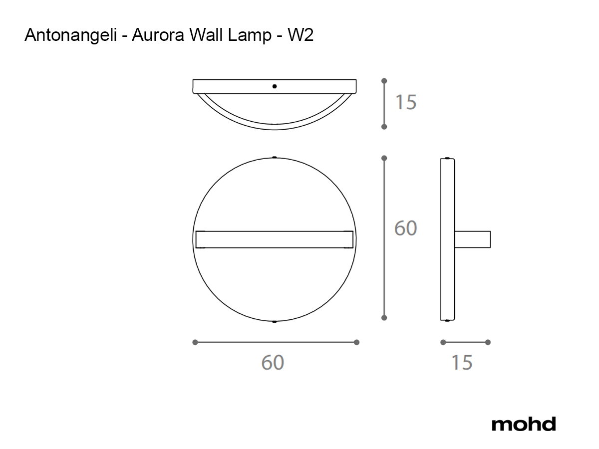 Бра Antonangeli Aurora, W2