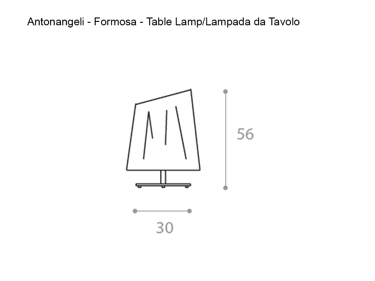 Antonangeli Formosa Table Lamp