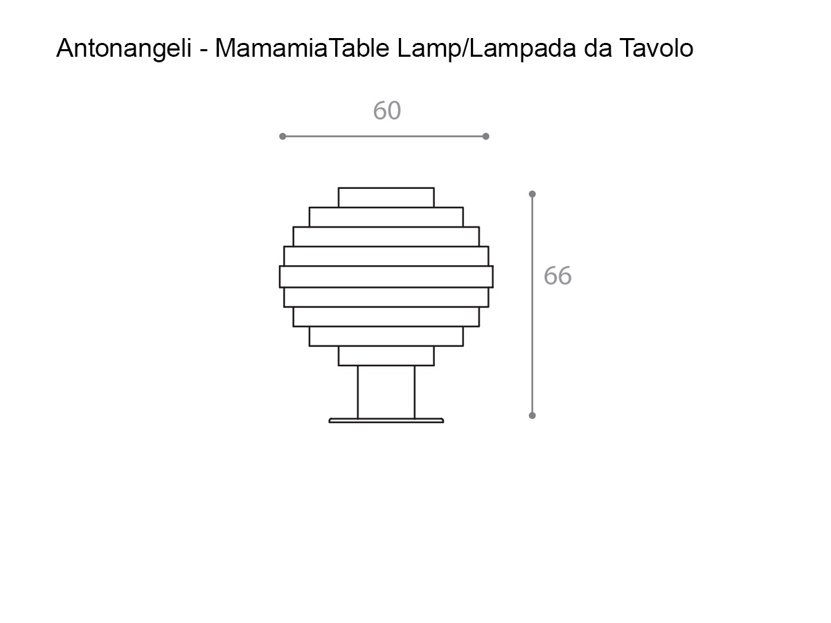 Antonangeli Mamamia Table Lamp