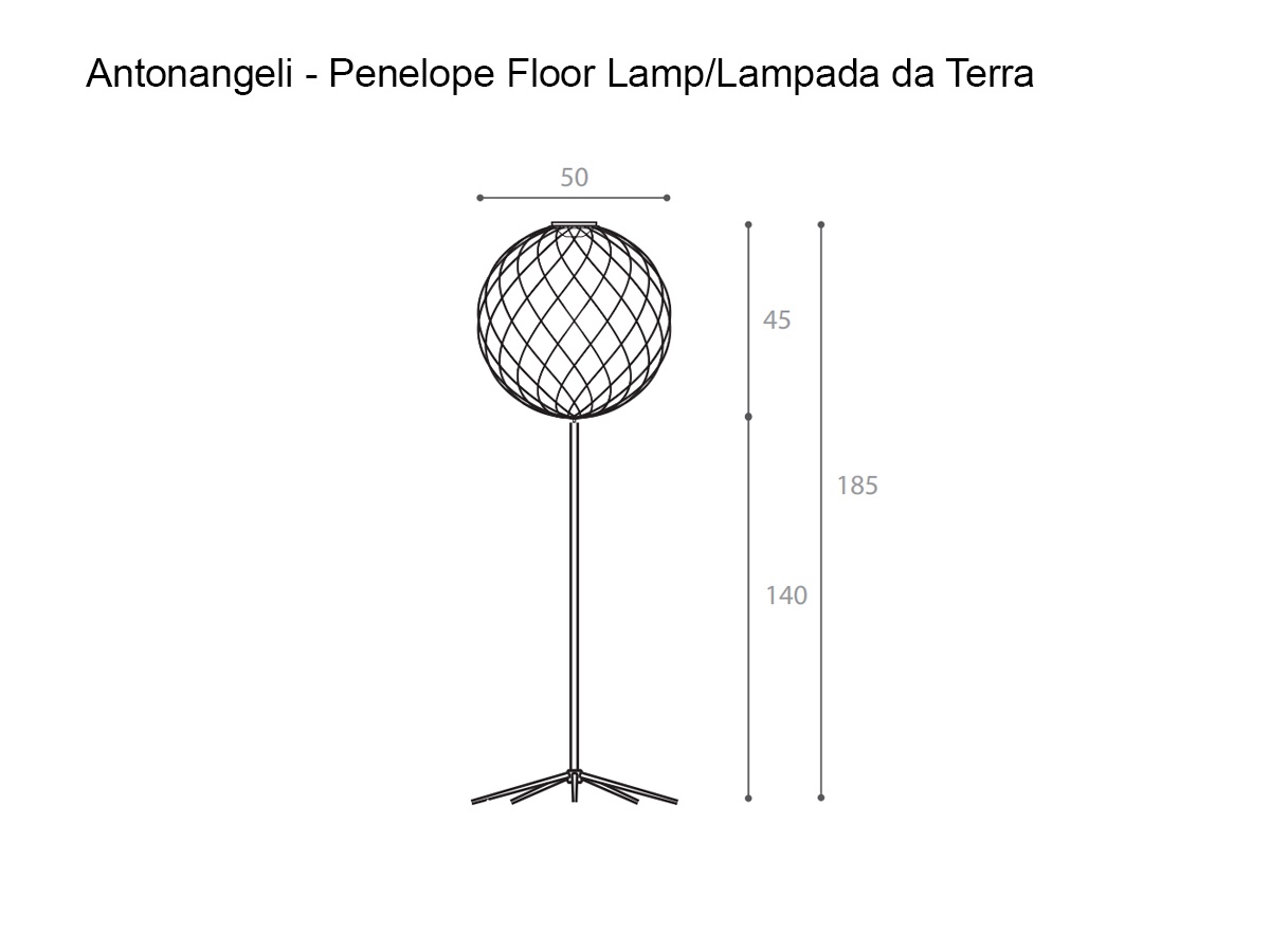 Antonangeli Penelope Floor Lamp F1