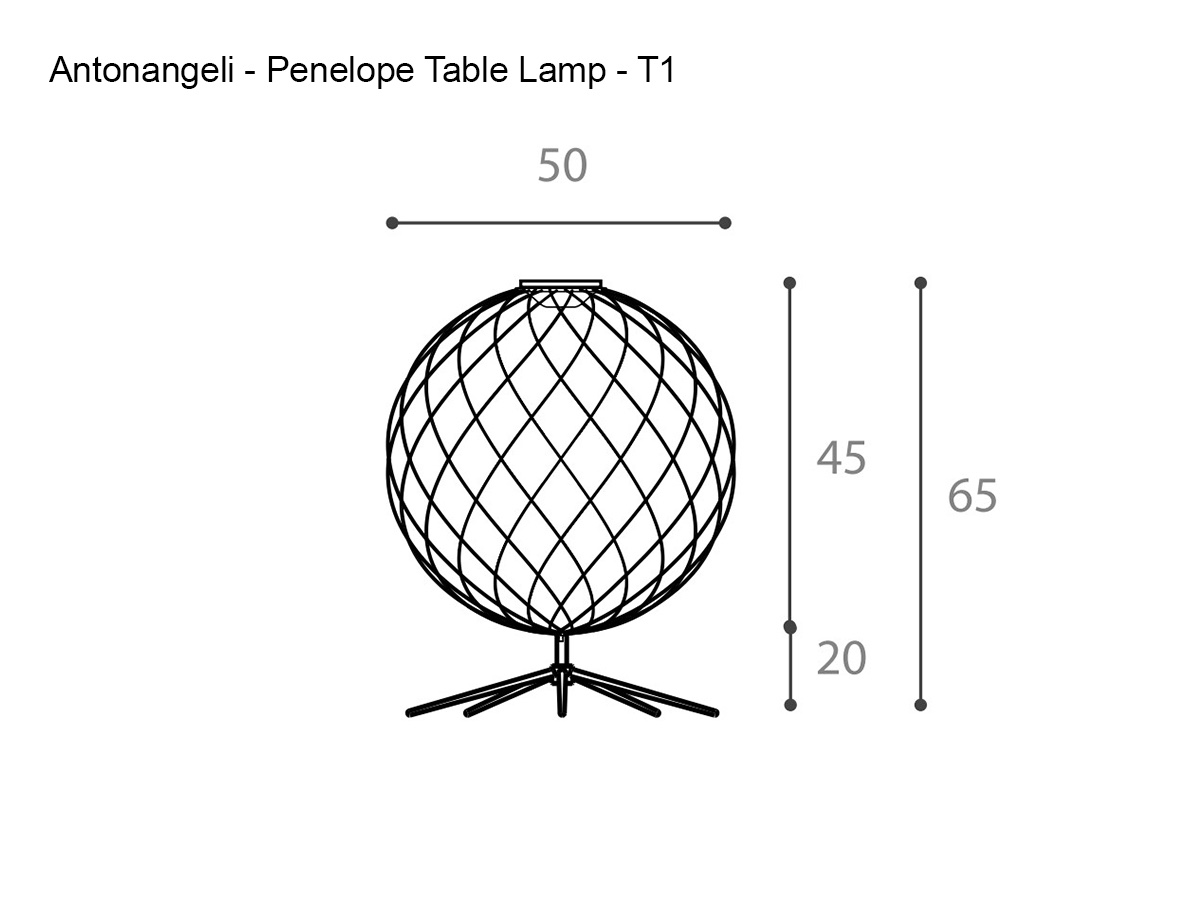 Antonangeli Penelope Table Lamp T1