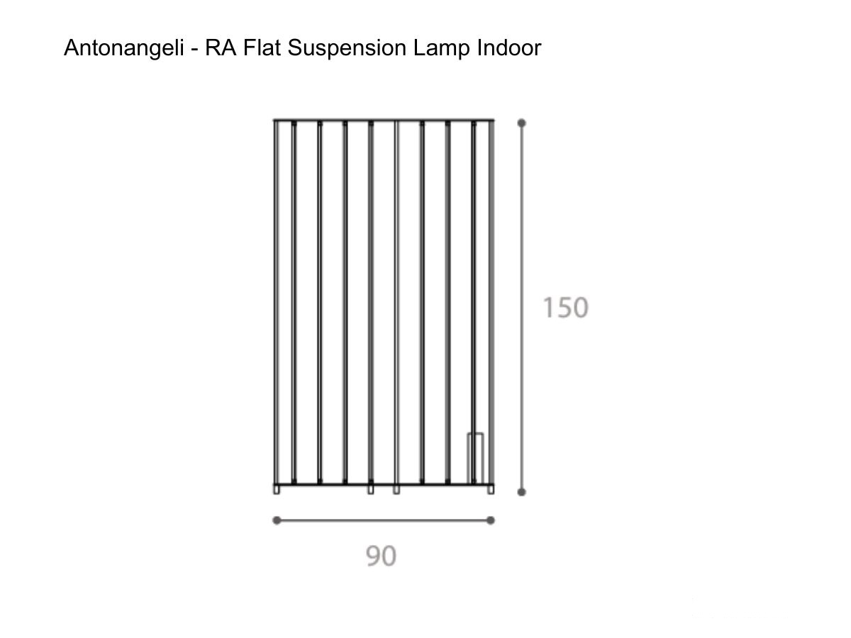 Antonangeli Ra Flat Floor Lamp
