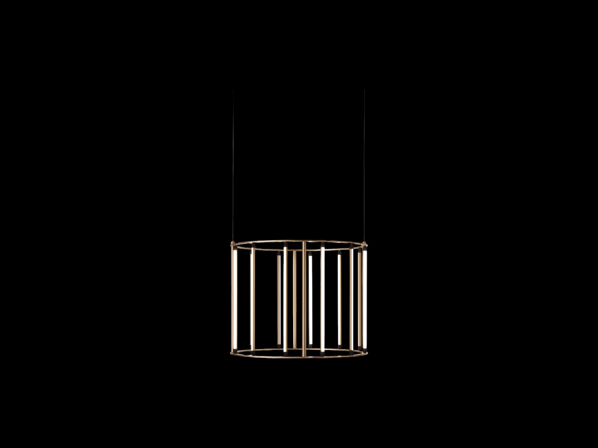 Antonangeli Ra Round Suspension Lamp