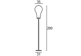 Antonangeli Vivaedison Floor Lamp
