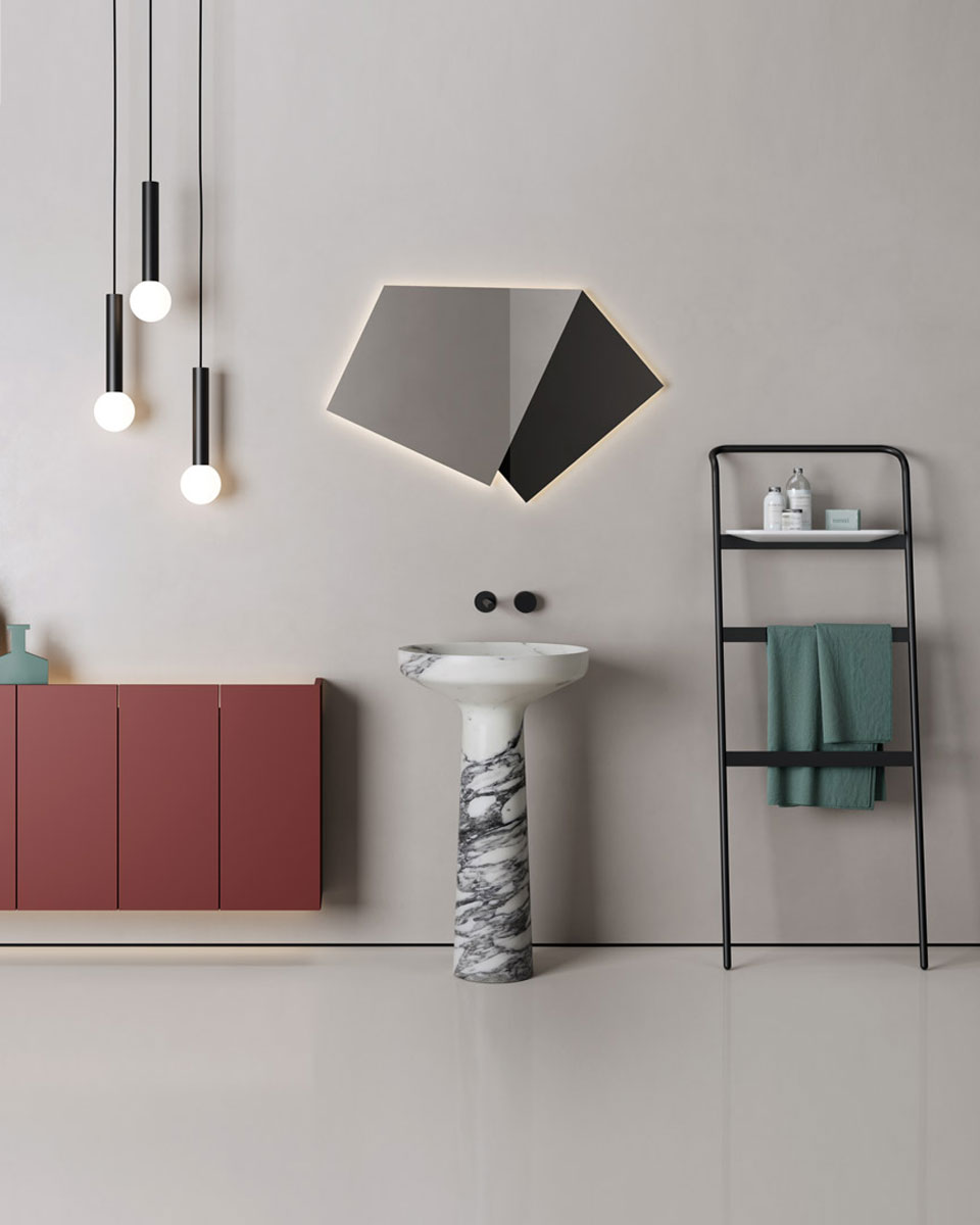 Antoniolupi Ago185 Pedestal Washbasin