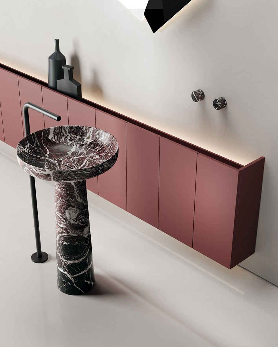 Antoniolupi Ago185 Pedestal Washbasin