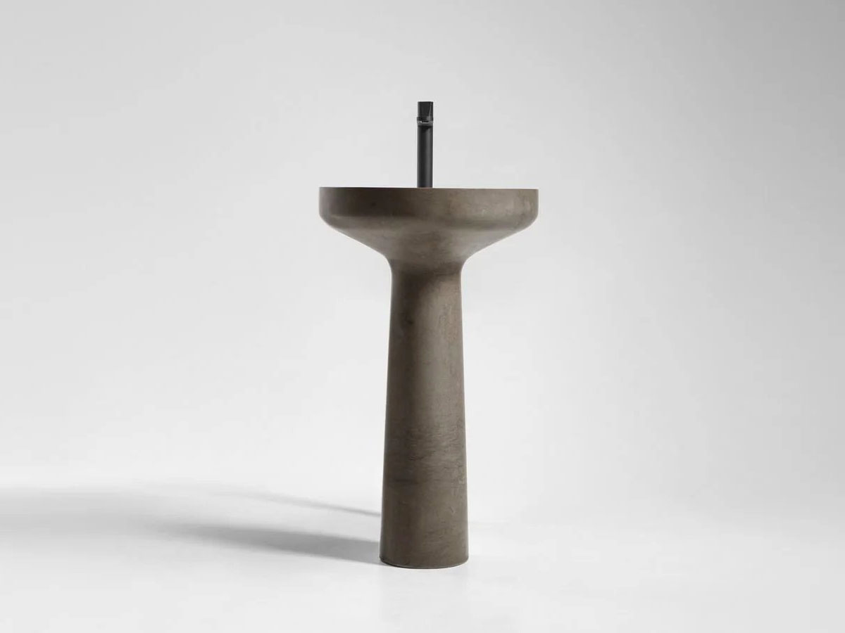 Antoniolupi Ago Freestanding Washbasin Stone Grey
