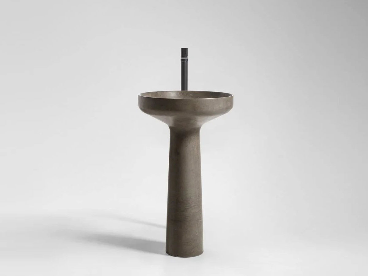 Antoniolupi Ago Freestanding Washbasin Stone Grey