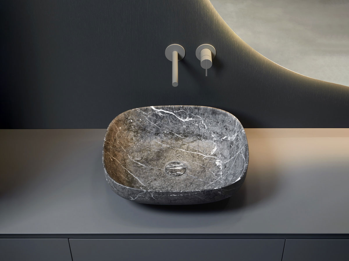 Antoniolupi Ago Stone Countertop Washbasin