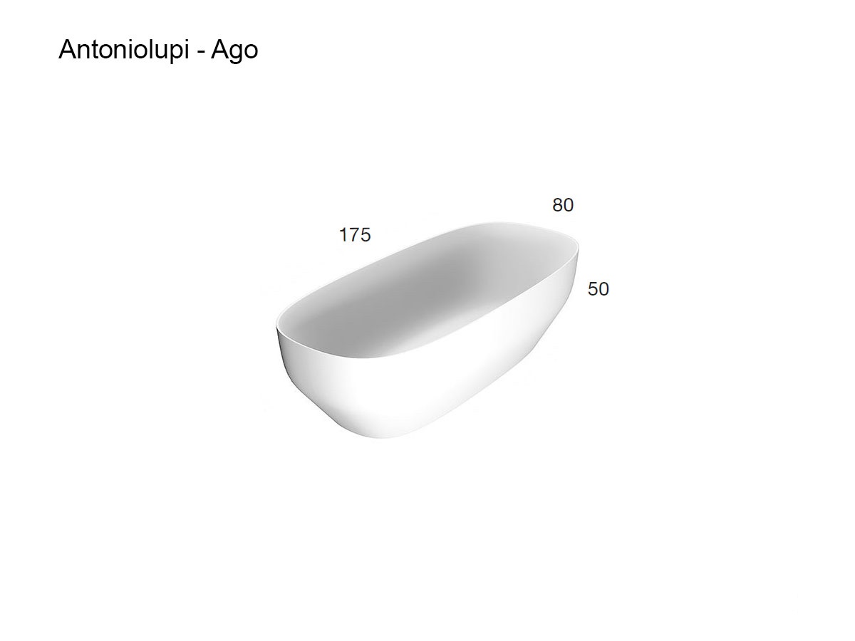 Antoniolupi Ago Bathtub