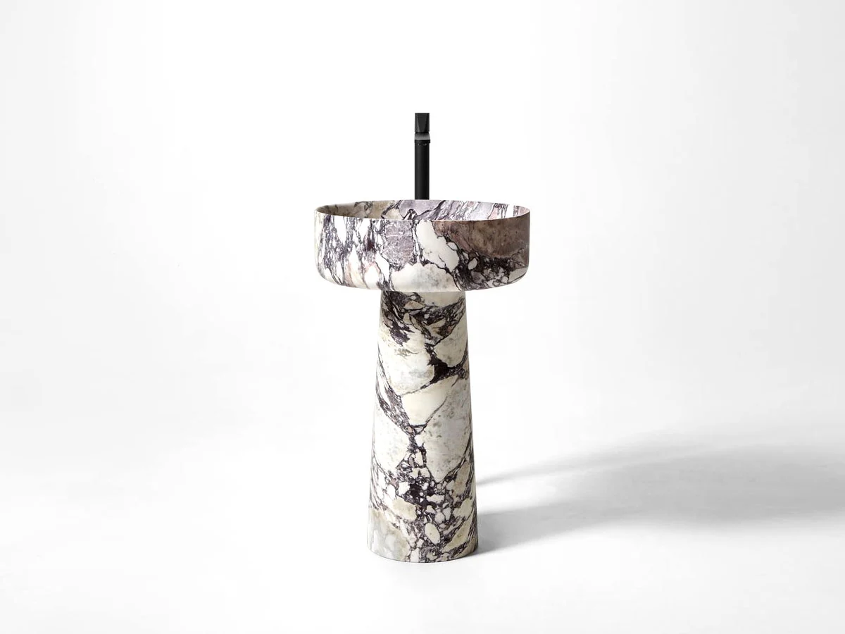 Antoniolupi Albume Freestanding Washbasin Calacatta Viola Marble