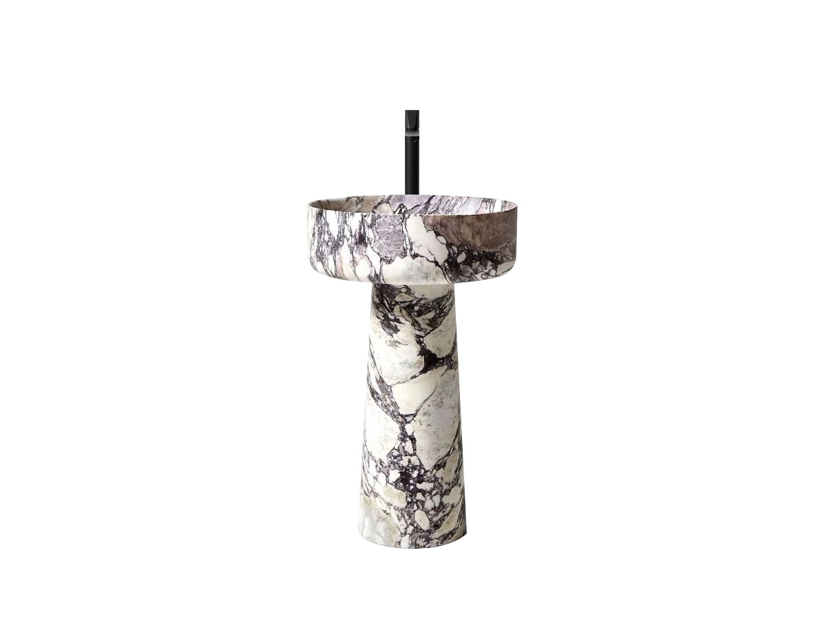 Antoniolupi Albume Freestanding Washbasin Calacatta Viola Marble