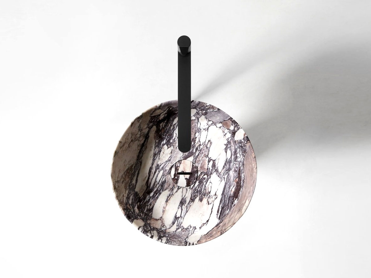 Antoniolupi Albume Freestanding Washbasin Calacatta Viola Marble