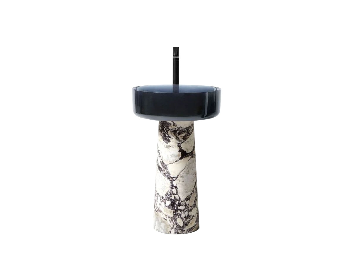 Antoniolupi Albume Freestanding Washbasin Notturno Calacatta Viola Marble