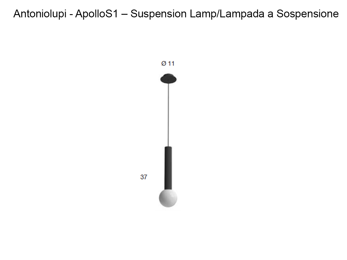 Antoniolupi Apollos1 Suspension Lamp