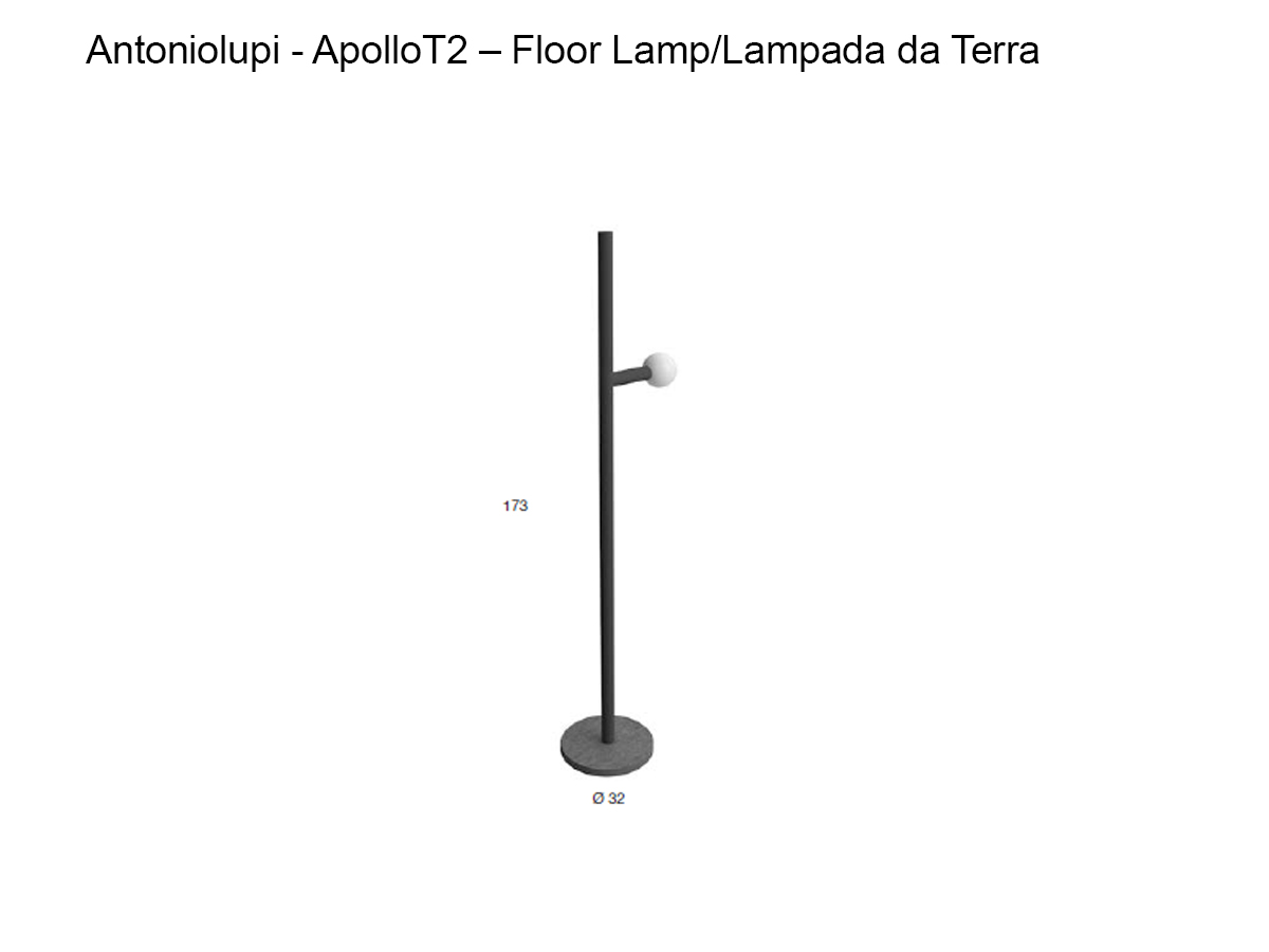 Antoniolupi Apollot2 Floor Lamp