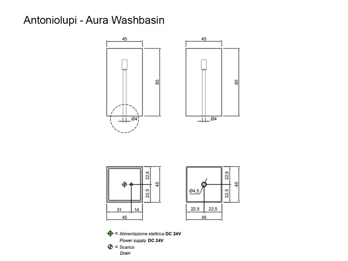 Antoniolupi Aura Washbasin
