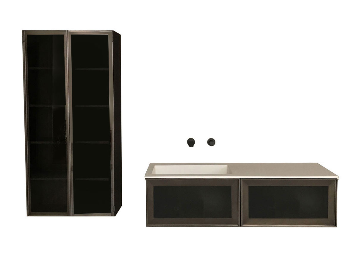 Antoniolupi Bespoke Flumood Collage Bathroom Composition