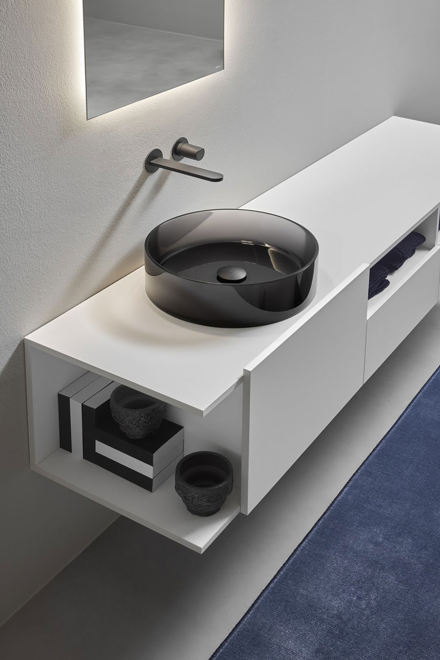 Antoniolupi Breeze Countertop Washbasin Crystalmood