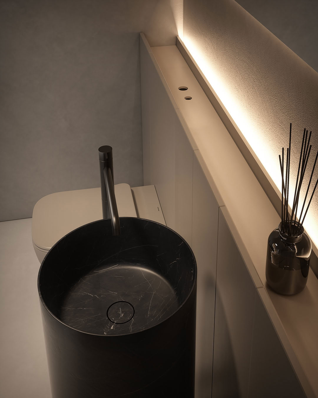 Antoniolupi Breeze Stone 40 Freestanding Washbasin