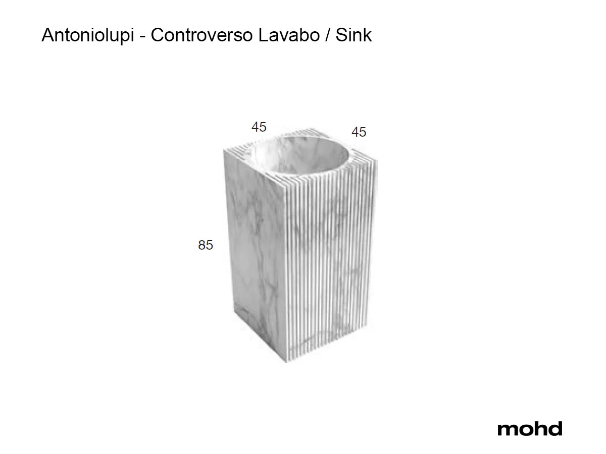 Antoniolupi Controverso Freestanding Washbasin