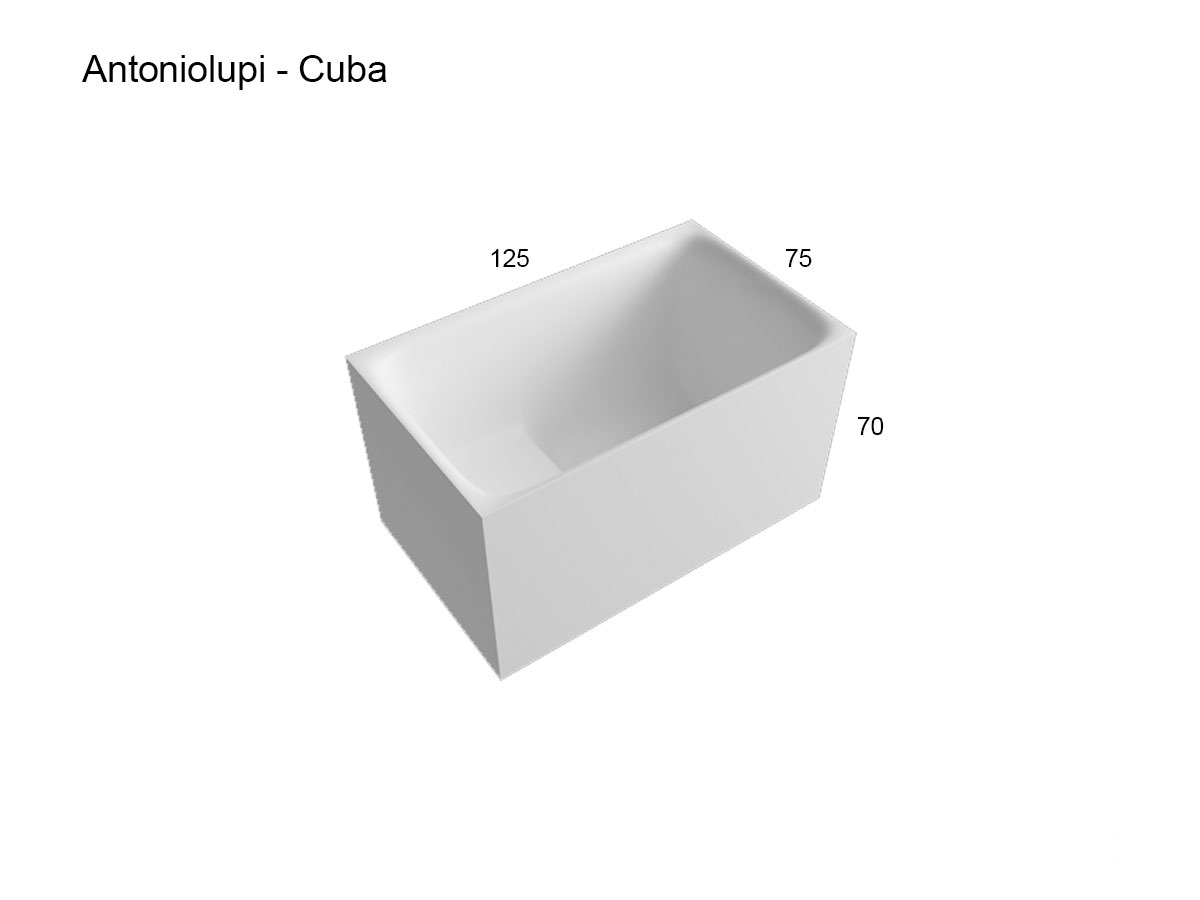 Antoniolupi Cuba Bathtub